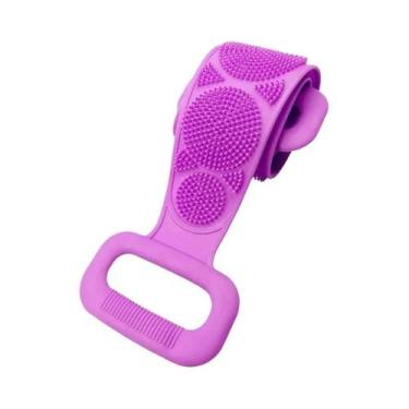 Imagem de Esponja Corporal De Silicone Ecológica Esfoliante Para Costas Antiderr
