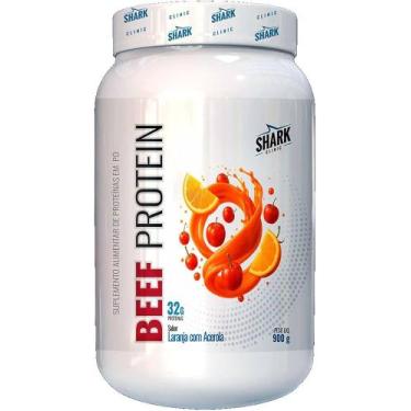 Imagem de Whey beef protein laranja c/ acerola 900g - SHARK PRO