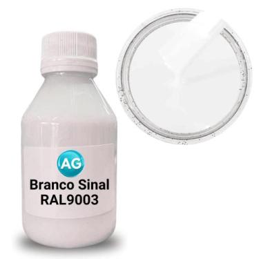 Imagem de Cor Sólida Branco Sinal  AG - RAL9003, 50g