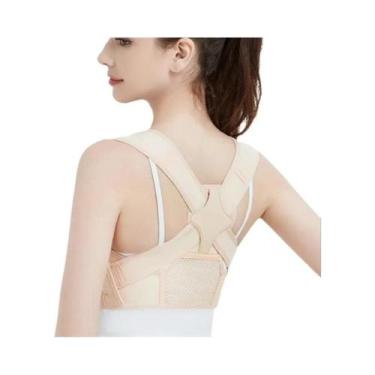 Imagem de Corretor de postura para suporte traseiro Cinta de postura de ombro aj