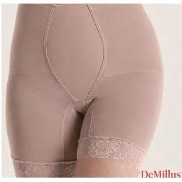 Imagem de Cinta Bermuda Modeladora DeMillus 046615 Violão Alta Compressão Barrig