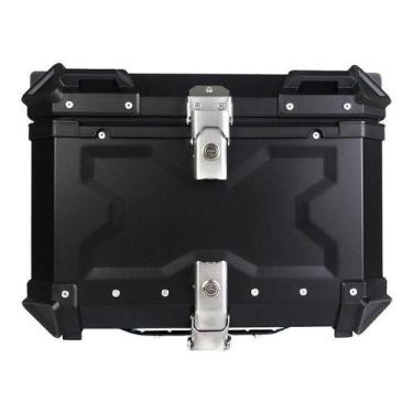 Imagem de Bau Moto Traseiro 45 Litros Universal Aluminio Anti-roubo Nf - TRONOS,