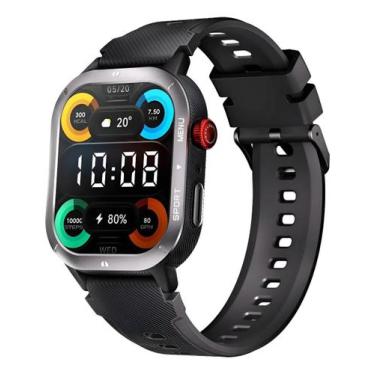 Imagem de Relógio Smartwatch Haylou Iron Neo Monitor De Saúde Preto Lisa