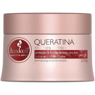 Imagem de Máscara para Cabelo Hidratante Haskell Queratina - Proteção & Fortalec