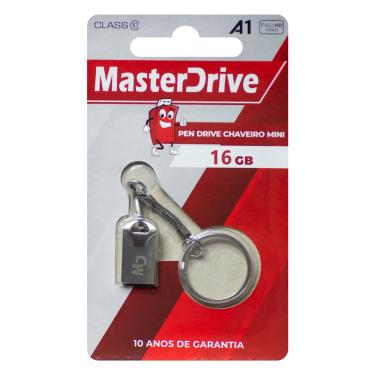 Imagem de Pen Drive 16GB Masterdrive Chaveiro Nano