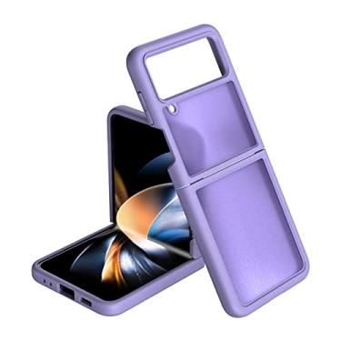 Imagem de Capa protetora dobrável para Samsung Galaxy Z Flip 4 fina e leve com painel traseiro transparente para Galaxy ZFold4, capa protetora dobrável, D, para Z Fold4
