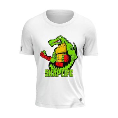 Imagem de Camiseta Jacaré Lutador Crocodilo Fighter Academia Gym Shap Life