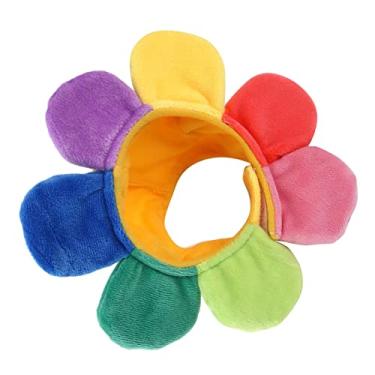 Imagem de NC Cachorro de estimação flor de sol fantasia moda animal de estimação gato extravagante boné roupas quentes chapéus para o dia das bruxas cosplay