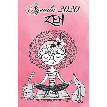 Imagem de AGENDA 2020 SEMAINIER ZEN.Planificateur quotidien. 125 pages, planning,contacts,notes etc... Dimensions 15,24x22,86 cm.
