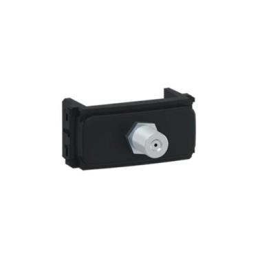 Imagem de Módulo tomada antena tv 75 ohms preto compose - weg