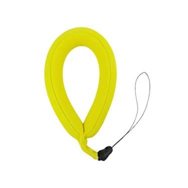 Imagem de Sanpyl Câmera à Prova de água Strap Alta Visibilidade Universal - 250g Floyancy Material de Mergulho Suave Pulseira para Câmeras Subaquáticas | Antidal de Segurança Anti-perda (YELLOW)