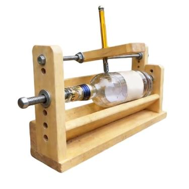 Imagem de Kit De Cortador De Garrafas De Vidro | Manual De Precisão Ajustável - Kit De Máquina Cortadora De Vidro Colorido - Para Licor Whisky Champagne Adultos Iniciantes Amantes De Artesanato E Trabalhos Manu