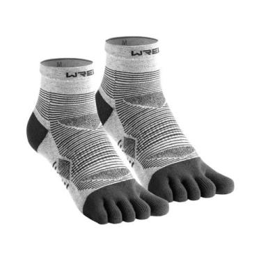Imagem de Meias Masculinas De Cinco Dedos Coolmax De Secagem Rápida, Finas E Ant