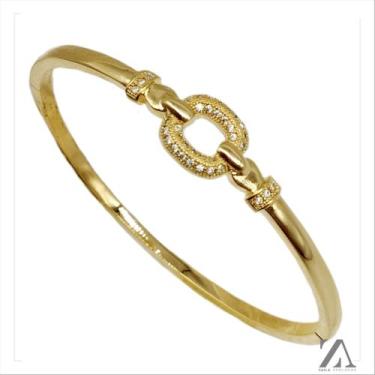 Imagem de Bracelete Quadrado Micro Zircônia - Zaila Semijoias