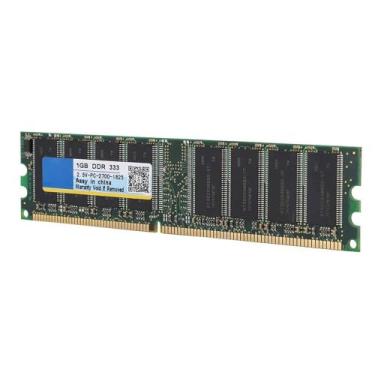 Imagem de Memória RAM 1GB DDR 333MHz Kllisre PC-2700 Desktop DIMM 184 Pinos - Kl