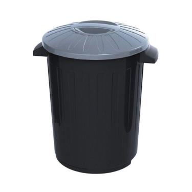 Imagem de Cesto de Lixo 30 Litros Preto Uninjet