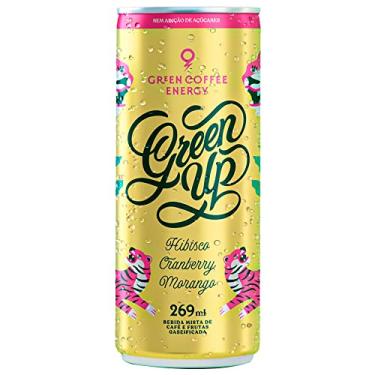 Imagem de Energético Natural Green Up Sabor Hibisco Cranberry e Morango 269ml