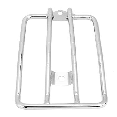 Imagem de Rack de bagagem para motocicleta GRCFUMO, prateleira para bagagem de motocicleta, suporte para bagagem traseira de motocicleta, rack para bagagem de porta-malas adequado para (prata)