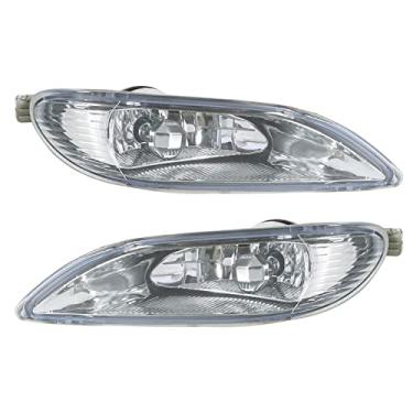 Imagem de WFLNHB 2 peças de substituição de faróis de neblina para Toyota Camry 2005-2008 Corolla 2002 2003 2003 Solara com lâmpadas de halogêneo 9006 12V 55W farol de neblina