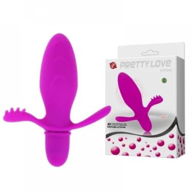 Imagem de Plug Anal Em Silicone 10 Modos De Vibração Estimulador Anal Silicone Vibrador Anal PL041