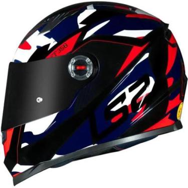 Imagem de Capacete LS2 FF358 Tank Camo/Blue/Red, 62