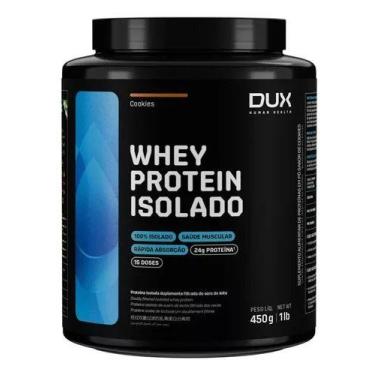 Imagem de Whey Protein Isolado Pote (450g) - Sabor: Cookies - Dux Human Health