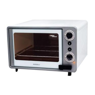 Imagem de Forno Nardelli Elétrico Bancada Calábria Branco 45L, Branco, 220V