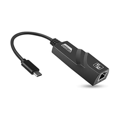 Imagem de Adaptador de Rede USB 3.0 Gigabit RJ45 Lan Ethernet Placa de Rede Externa 10/100/1000mbps Desktop, Notebook, Macbook (USB TIPO-C)