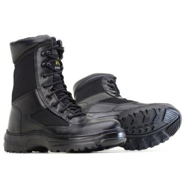 Imagem de Bota Coturno Militar Kallucci Tek Preto, 44, Preto