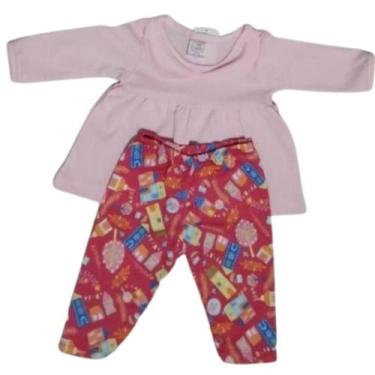 Imagem de Roupa Bebê Menina de frio - Duda Baby Shop, Rosa