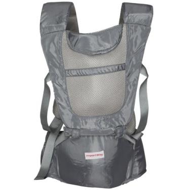 Imagem de Canguru Carrega Bebê Ergonômico Passeio 6 em 1 Posições Baby Até 20 Kg