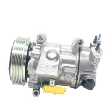 Imagem de Compressor de ar AC Compatível Para Peugeot 2008 207 208 308 3008 307 508 407 5008 607 6453WL 6453WK 9651911480 9659875780 96598758 9659875880