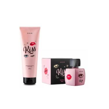 Imagem de Kit Kiss Deo Colônia Caixa 100ml e Hidratante 240ml - Ciclo