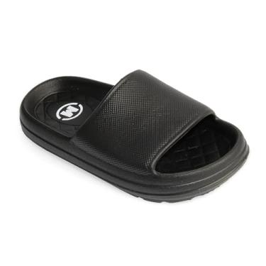 Imagem de Chinelo Molekinho Nuvem Infantil Menino Slide Leve 2417-100 (Preto, BR, Criança de 9 a 12 anos, Numérico, 28)