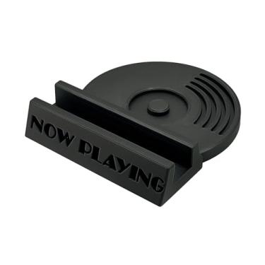 Imagem de Suporte de exibição CD Now Playing – Suporte minimalista para CD único – Prateleira de armazenamento de acrílico para caixa de joias – Design compacto para CDs, DVDs e videogames – Feito nos EUA (1