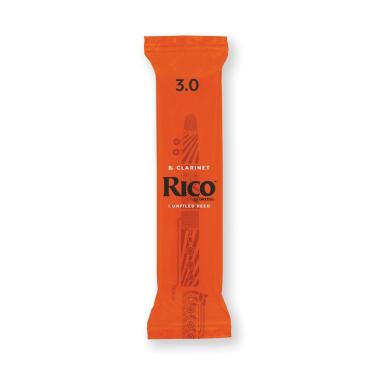 Imagem de Palheta Clarineta Bb 3.0 (Unidade) D Addario Rico 50/RCA0130