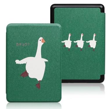 Imagem de GUKSRASO Capa para 6" Kindle 11ª Geração (2024/2022, Modelo: C2V2L3 & RS23CV), Capa Protetora Pintada com de Despertar/Repouso Automático