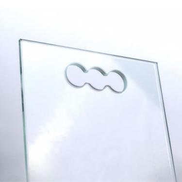 Imagem de Tábua De Vidro Temperado 30x21 Churrasco Carne Cozinha Vidro(Incolor,8mm)