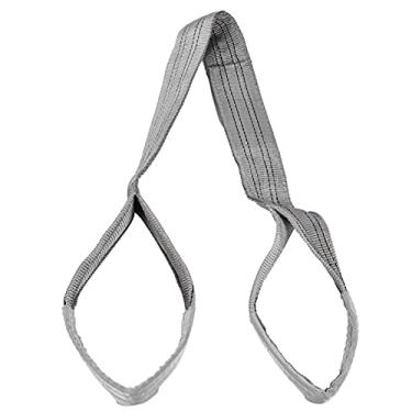 Imagem de Estilingue de elevação para serviço pesado, capacidade de 4 toneladas, cinta de tecido pes para transporte de construção, equipamento de elevação, cinza, 105mm de largura (campeonato mundial)