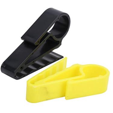 Imagem de SPYMINNPOO Suporte para Charuto de Golfe de 2 Pacotes, Material ABS Com Braçadeira de Múltiplas Posições para Usuários de Saco de Golfe e Carrinho