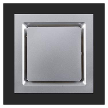 Imagem de Fã exausto Tipo de teto Ventilação Fan Cozinha e Banheiro Dugust Home Silent System, 40W, Branco/Prata/Ouro Ventiladores de ventilação (Color : Silver)