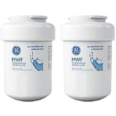 Imagem de (pacote com 2) Filtro de água para refrigerador MWF, substituição para GE MWF