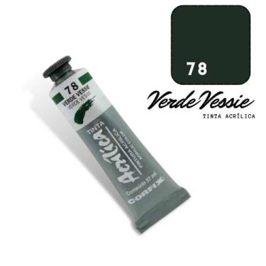 Imagem de Tinta Acrílica 37ml 078 Verde Vessie Corfix
