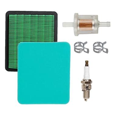 Imagem de HIFROM 17211-ZS9-A02 Air Filter Element Pre-Filter Cleaner Spark Plug Fuel Filter Kit Compatible with Honda EU3000 EB3000 EB3000CK1 EM2500C EU3000iS1 Engine Lawn Mower