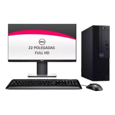 Imagem de Cpu Dell Optiplex 3060 I5 8ger 16gb 480ssd  Monitor 22 Pol