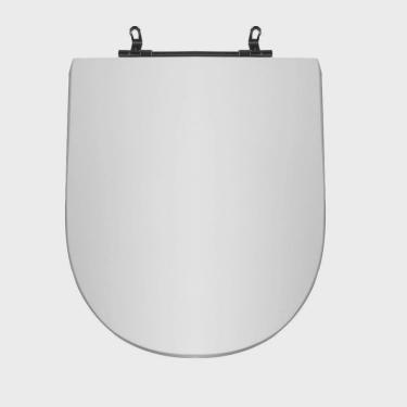 Imagem de Assento Sanitário Poliéster Para Louça Link/Carrara/Belle Époque (Deca) Aço Sedile