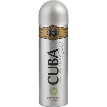 Imagem de Água de Cheiro Masculina Cuba Gold Spray Corporal 195ml