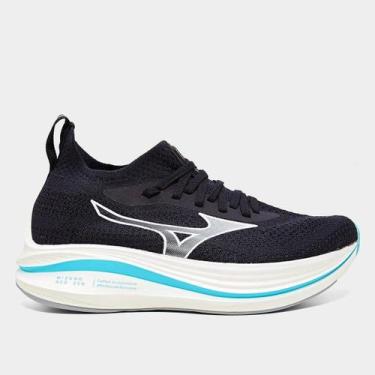 Imagem de Tênis Mizuno Neo Zen Feminino, Preto, Branco, 36