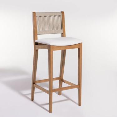 Imagem de Banqueta Alta 41cm X 47cm X 105cm Linha Tune - Casa e Jardim Móveis