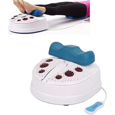 Imagem de Máquina De Massagem De Pés Massagem De Fisioterapia De Pés Exercitador De Balanço Inteligente Máquina De Chi Máquina De Circulação De Fitness Profissional Elétrica, Blue,red